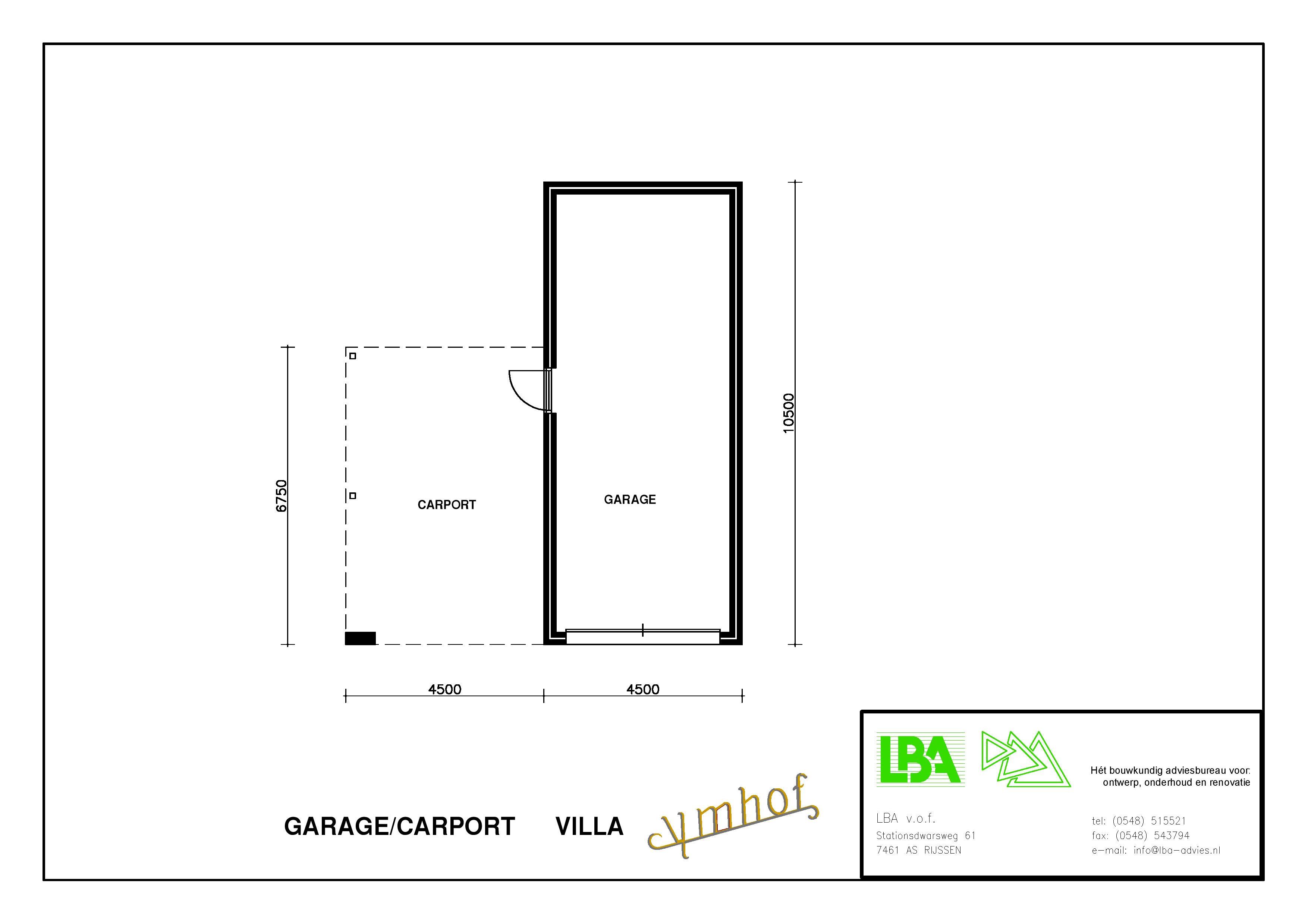Garage en carport